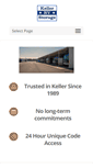 Mobile Screenshot of kellerrvstorage.com